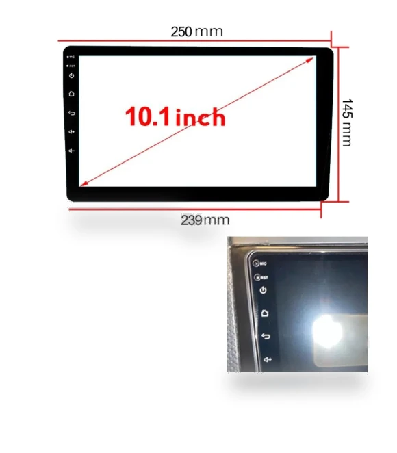 10.1-inch Stereo DVD Touch Screen Radio — Stereo Receivers, happybuySE