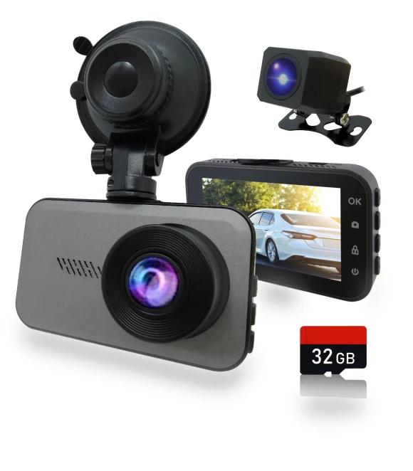 4K Dual Dash Cam — Dashboard Cameras, Kayomart