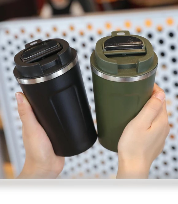 Double-layer Vacuum Smart Coffee Cup — Beverage Warmers, Good Household Items