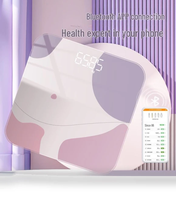 Rechargeable Smart Bluetooth Body Fat Scale — Weight Management Tools, TrendVibeCN