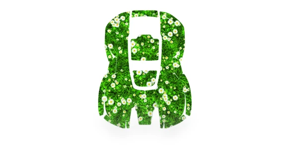 Robot Lawn Mower Sticker Set — Autonomous Lawn Care, MoRub-Japan