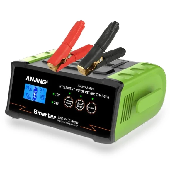 Smart Automatic Car Battery Charger — Chargers, JadeBamboo Chargers Warehouse