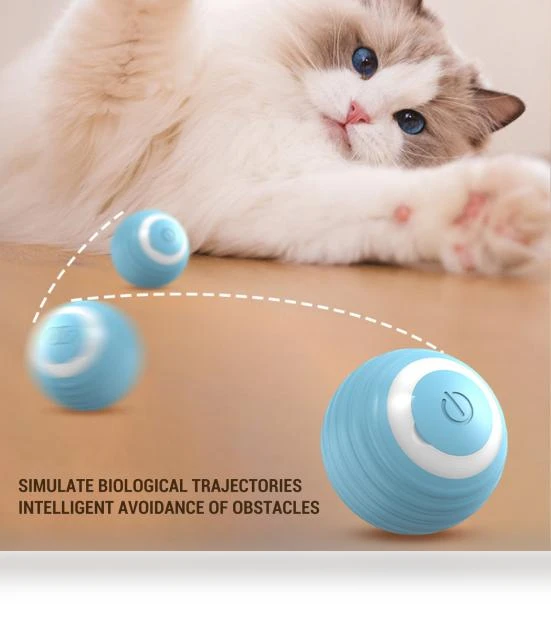 Smart Interactive Cat Toy Ball — Cat Playthings, I love My Pet