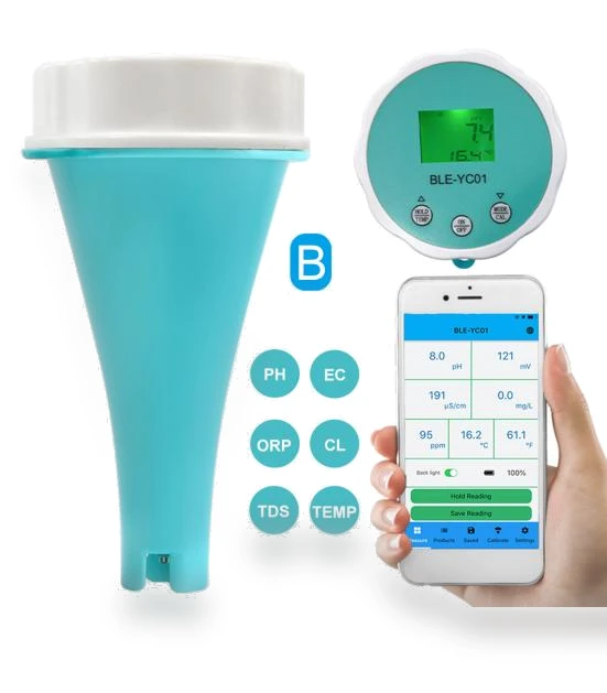 Smart Water Tester for Pool — Test Kits & Thermometers, LAIBAOFUBA