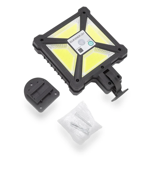 Solar Street Light with Motion Sensor — Outdoor Security & Flood Lighting, CosyHome