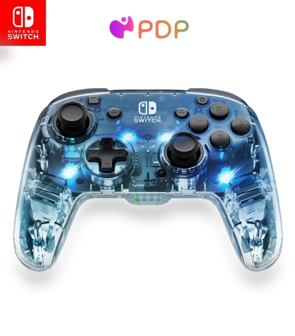 Wireless Controller Deluxe — Gaming Controllers, PDP Afterglow