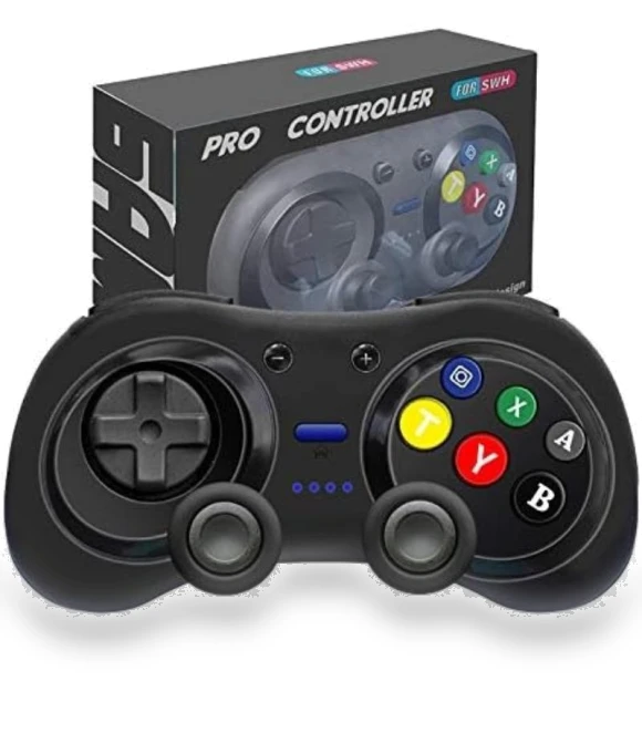 Bluetooth Gamepad for NS Switch Pro Controller — Gamepads, FourAll Video Games Accessories