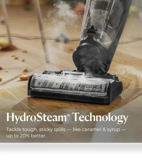 CrossWave HydroSteam Deluxe Wet Dry Vac — Steam Cleaners, Bissell