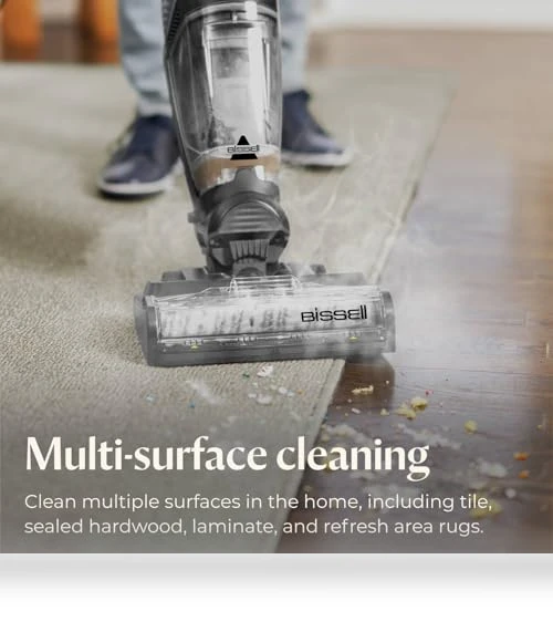 CrossWave HydroSteam Deluxe Wet Dry Vac — Steam Cleaners, Bissell