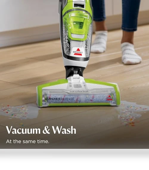 Crosswave Turbo Vacuum Mop All in One Wet and Dry Vac Combo — Steam Cleaners, Bissell