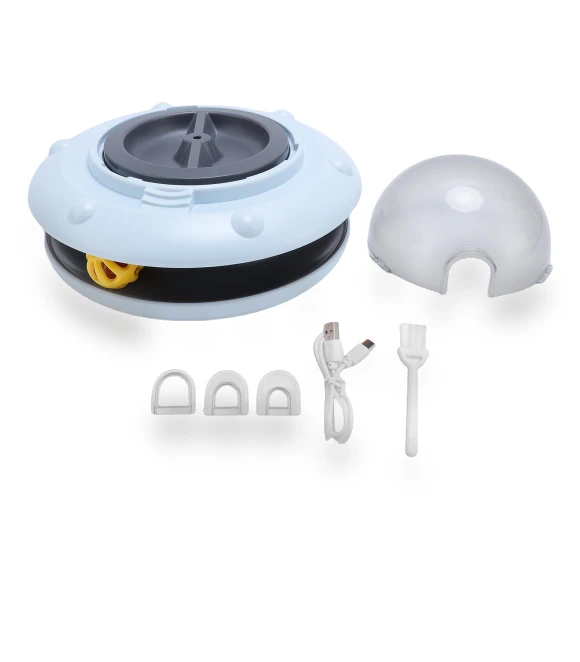 Interactive Electric Cat Feeder Toy with Bell — Cat Playthings, Health & Beauty PRODUCT