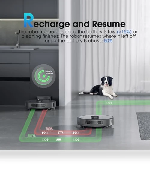 Mapping Robotic Vacuum and Mop — Smart Cleaning Robots, SHELIKI