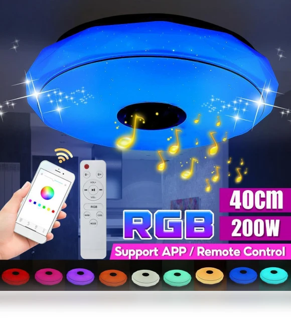 Modern Ceiling LED RGB Lights — Overhead Lighting, PRO Global