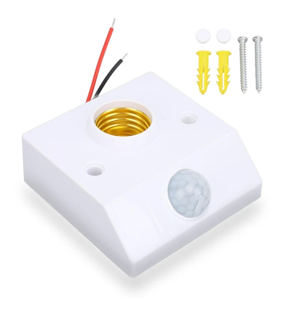 Motion Sensor Light Socket — Motion Sensors, Fishine