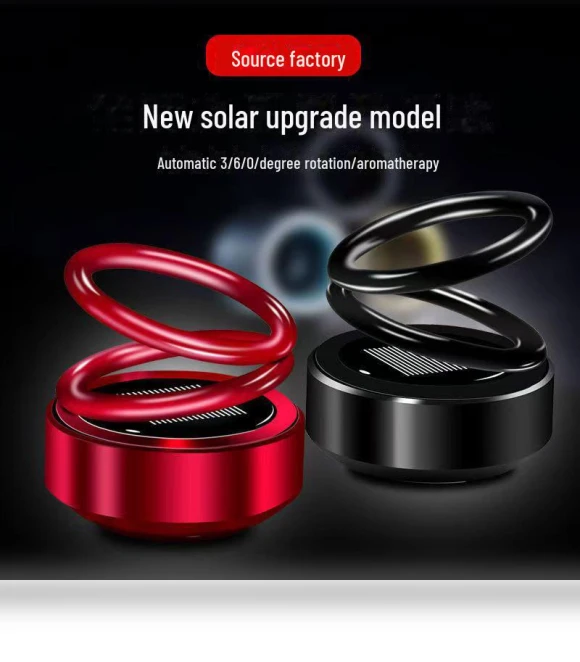 Rotating Solar-Powered Car Perfume — Car Air Fresheners, AI Supermarket