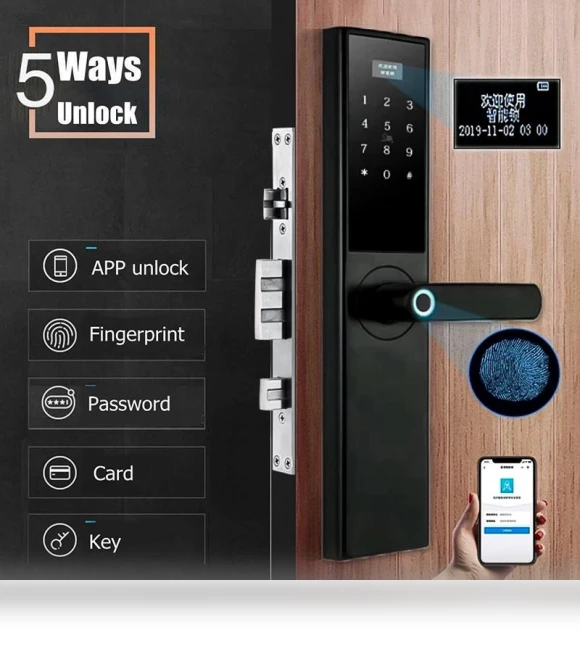 Smart Electronic Door Lock — Smart Home Security, Decor Life Global