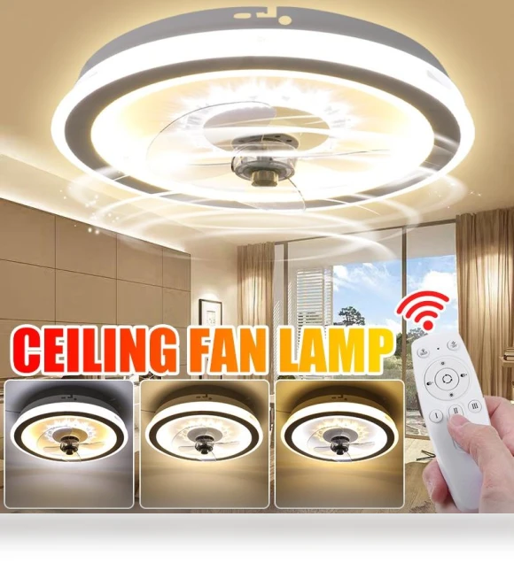 Smart LED Ceiling Fan with Built-in Light — Ceiling Fan Lighting Solutions, Pro DIY Tool