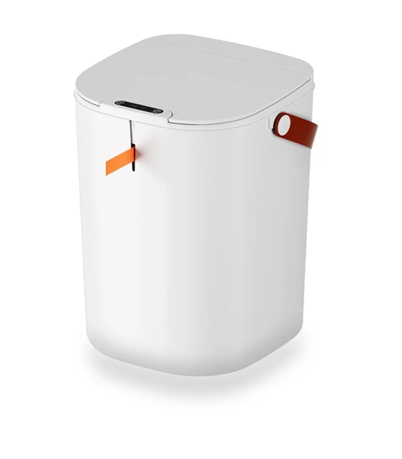 Touch Trash Can with Handle — Waste Baskets, OutsideWorld