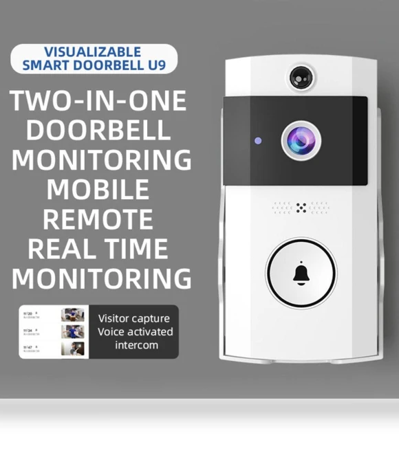 Waterproof Video Doorbell — Smart Home Security, Shancaide