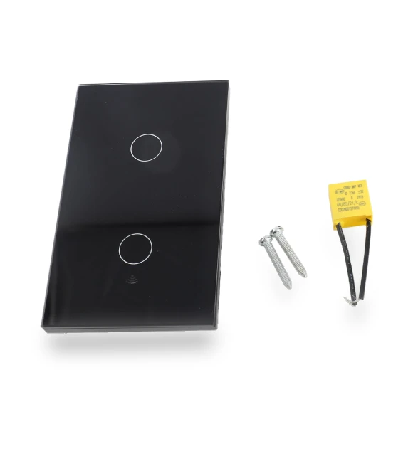 Wi-Fi Smart Touch Panel 2 Gang — Smart Home Modules, CosyHome