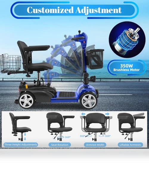 4 Wheels Mobility Scooter — Mobility Scooters, Ecomobi