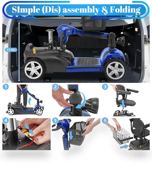 4 Wheels Mobility Scooter — Mobility Scooters, Ecomobi