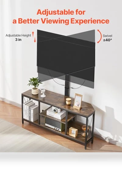 45" TV Stand with Mount — Mounts, VEVOR