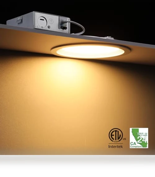 8-Pack 6 Inch Slim LED Recessed Lighting — Recessed Lighting, TORCHSTAR