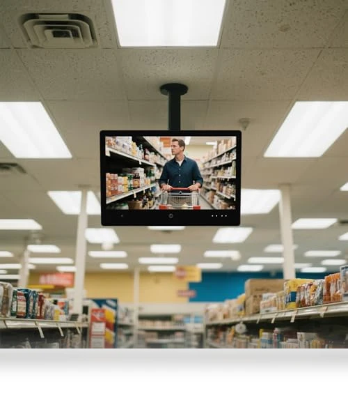 AI IP Public View Monitor — Surveillance Screens & Monitors, ENS