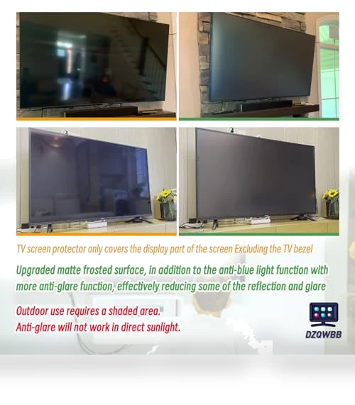 Anti Glare Film for TV — Screen Protectors, DZQWBB