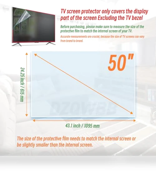 Anti Glare Film for TV — Screen Protectors, DZQWBB