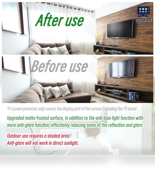 Anti Glare Film for TV — Screen Protectors, DZQWBB