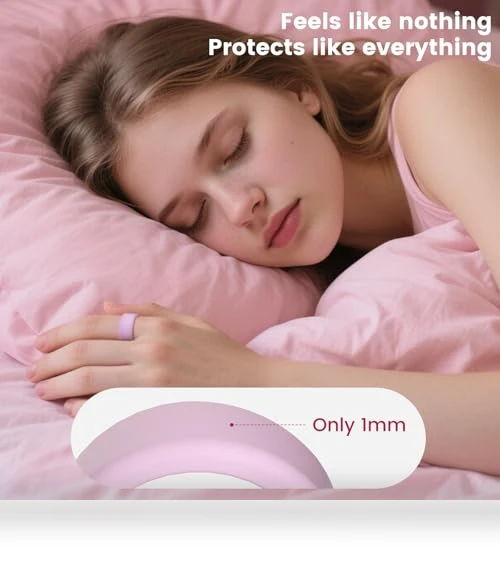 Anti-Scratch Elastic Silicone Protector Case — Smart Rings, BandRain