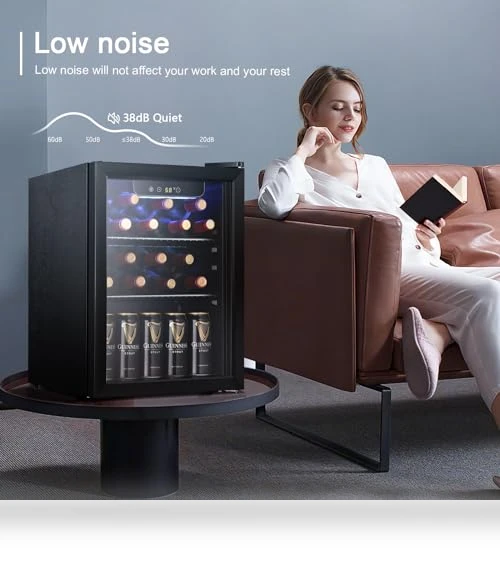 Beverage Refrigerator Cooler — Mini Fridges, Antarctic Star