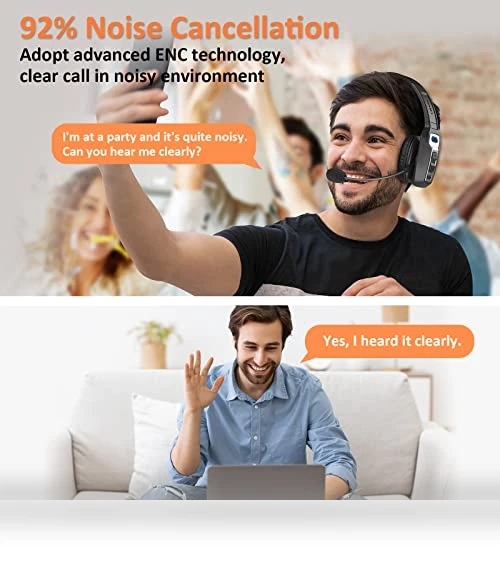 Bluetooth Headset with Microphone — Headsets, LEVN