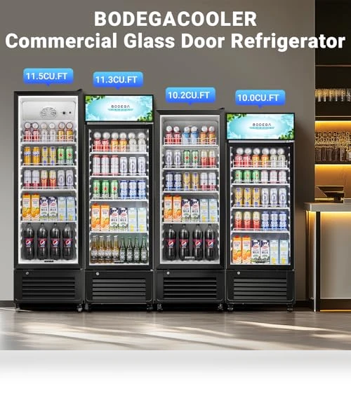 Commercial Beverage Refrigerator and Cooler — Drink Coolers, BODEGA