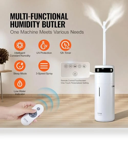 Commercial Humidifier for Whole House — Air Moisturizers, VEVOR