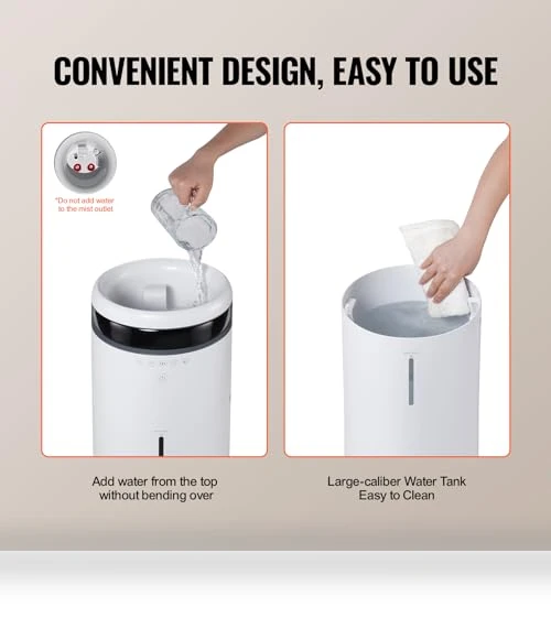 Commercial Humidifier for Whole House — Air Moisturizers, VEVOR