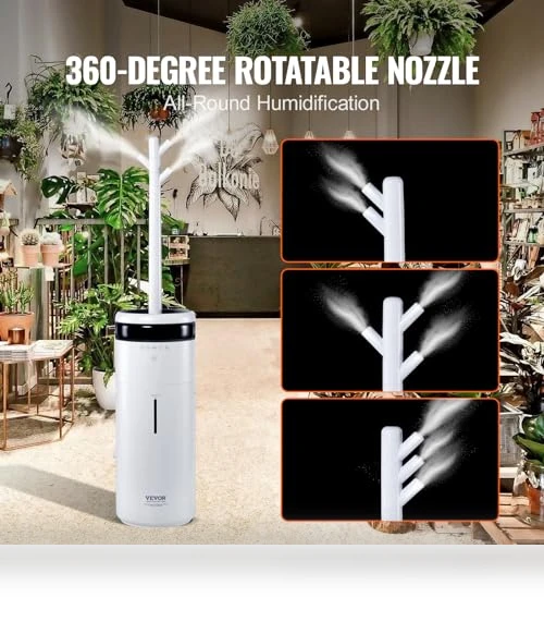 Commercial Humidifier for Whole House — Air Moisturizers, VEVOR