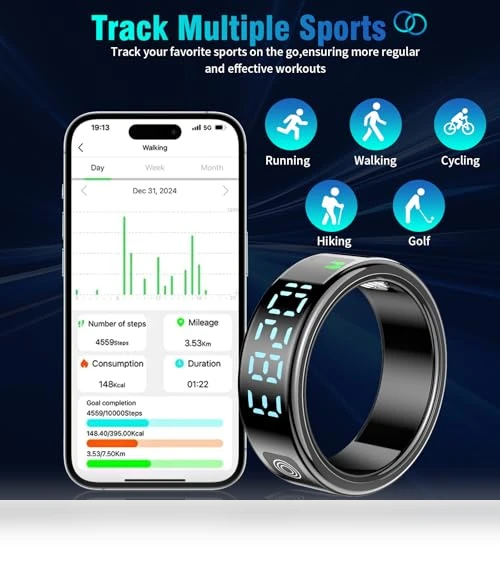 Fitness Tracker Ring — Wearable Accessories, Shenzhen Lanxi Technology Co., Ltd