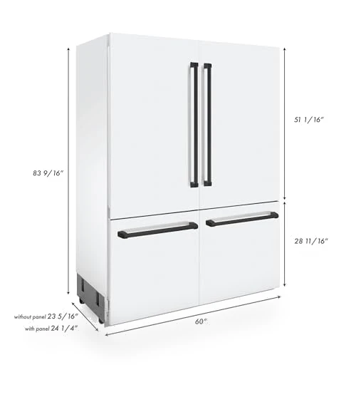 French Door Built-In Bottom Freezer Refrigerator — Cooling Solutions, Z Line Kitchen and Bath