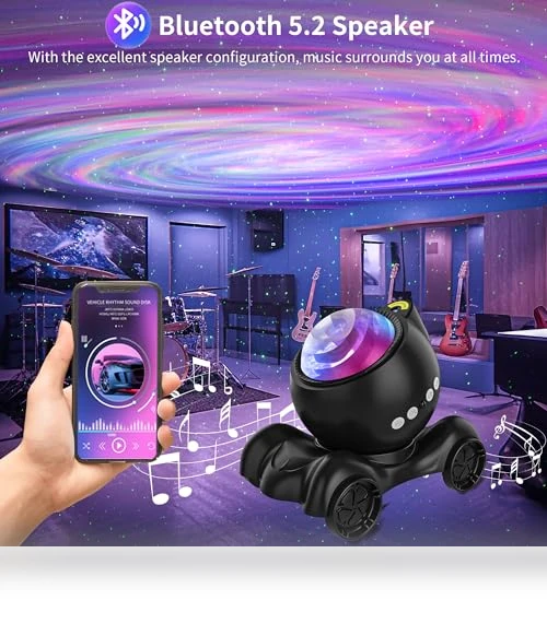 Galaxy Projector with Bluetooth Speaker — Sleep Soothers, ENOKIK