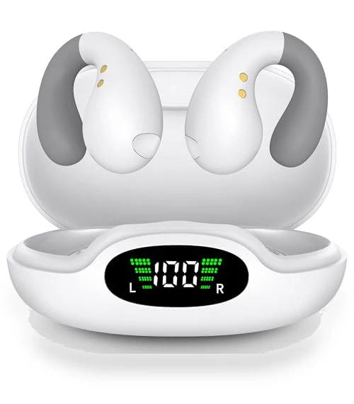 Open Ear Earbuds Wireless Bluetooth — In-Ear Headphones