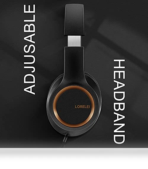 Over-Ear Wired Headphones with Microphone — Over-Ear Headphones, LORELEI