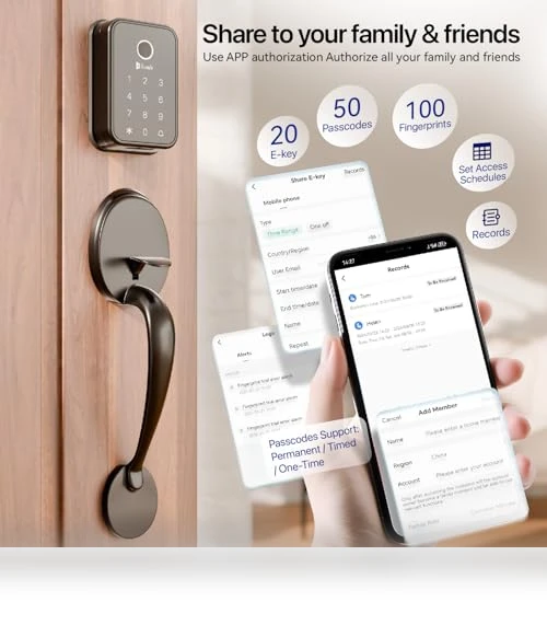 Smart Door Lock — Smart Home Security, Blusafe
