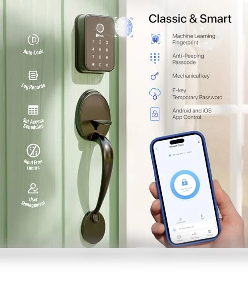 Smart Door Lock — Smart Home Security, Blusafe