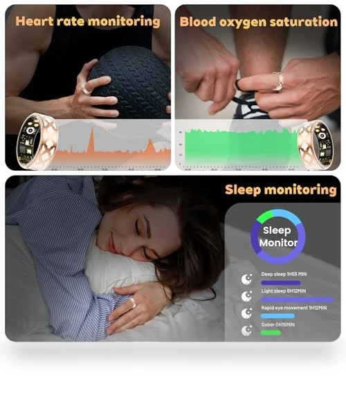 Smart Health Tracker Ring — Smart Rings, Weyrinice