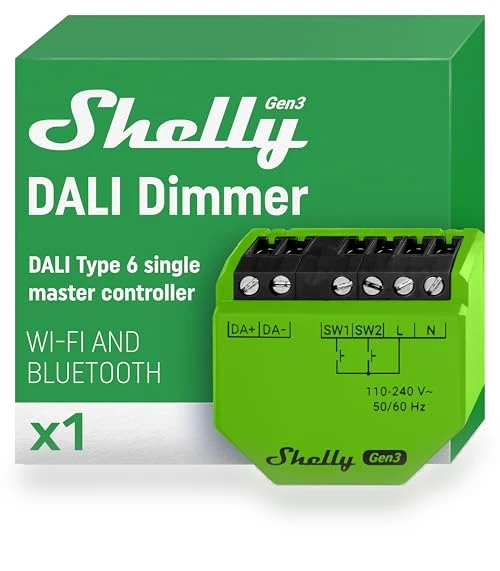 WiFi Smart Dimming — Dimmer Switches, Shelly