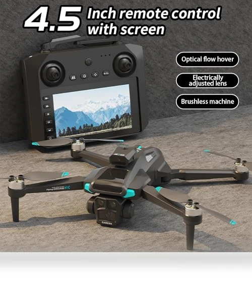 4.5" Screen Drone with 6K HD Camera — Drones, haiiah
