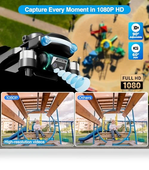 F19 Drone With 1080p HD FPV Camera — Drones, Contixo